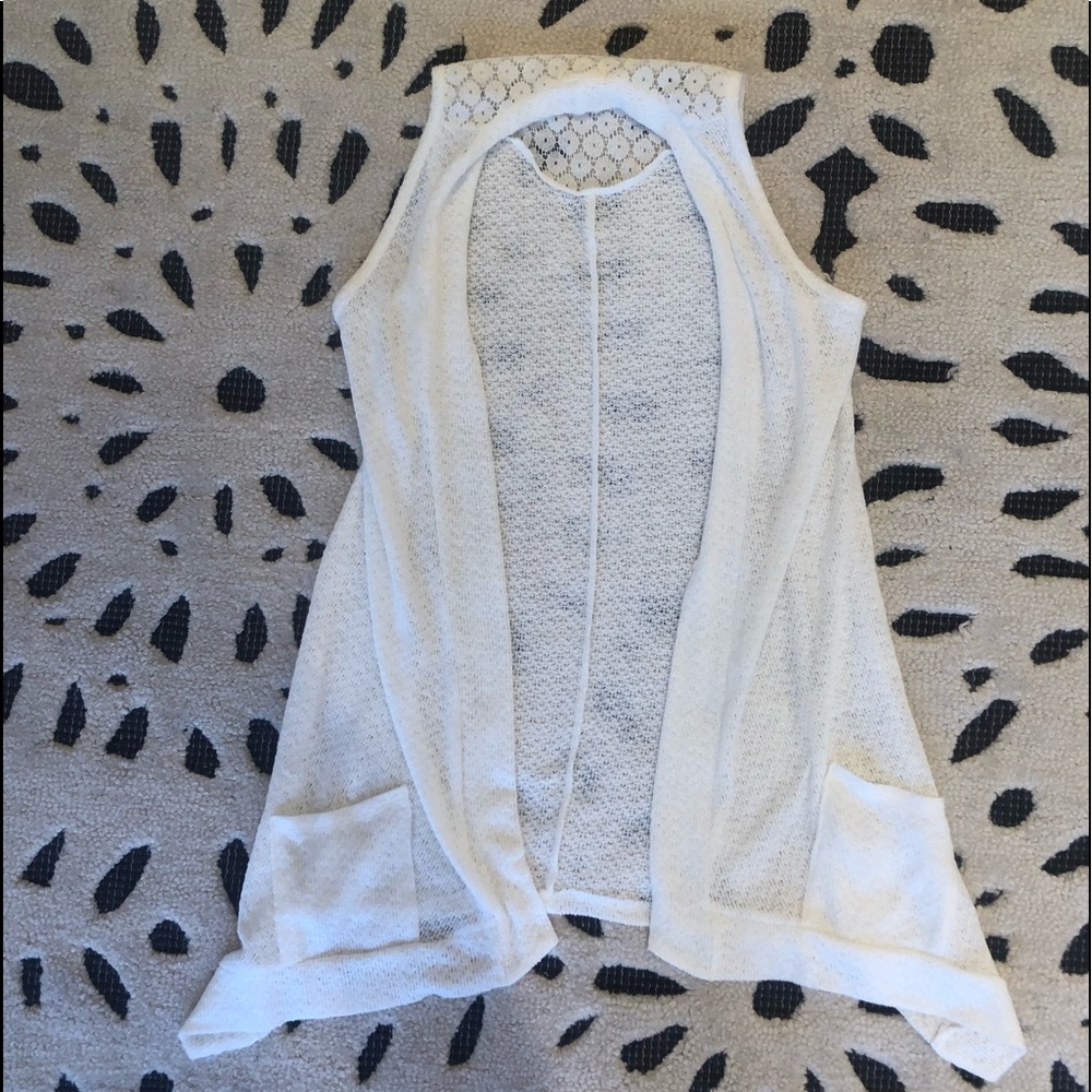 White Cardigan by Ten Sixty Sherman